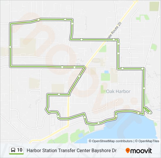 10 Bus Line Map