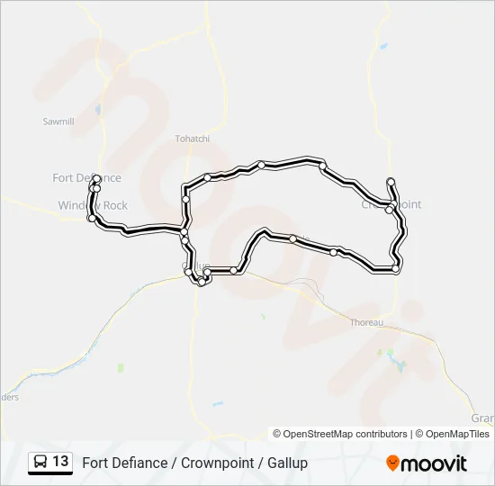 13  Line Map