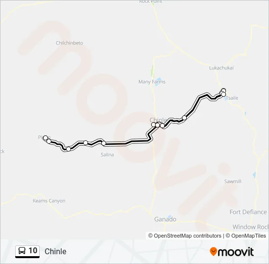 10  Line Map