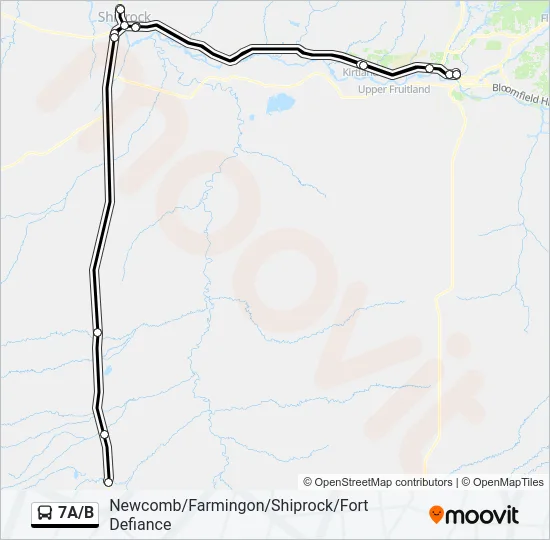 7A/B  Line Map