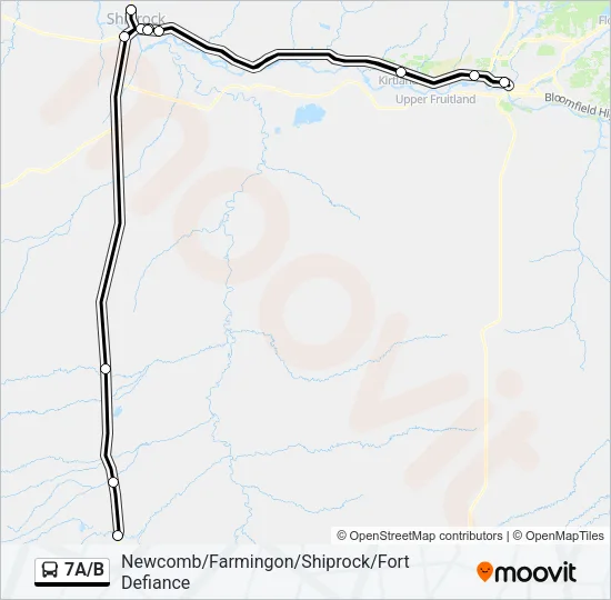 7A/B  Line Map