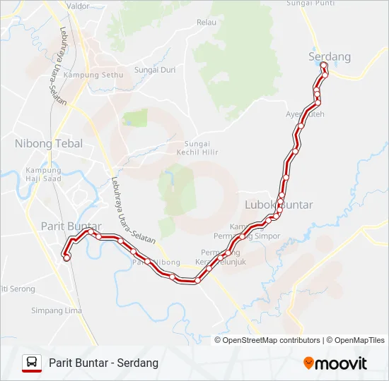 ML19 (22) Bus Line Map