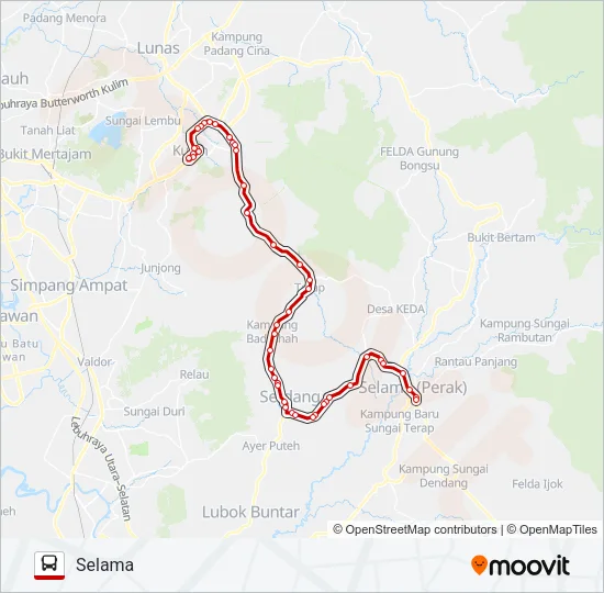 ML18 (21) Bus Line Map