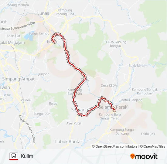 ML18 (21) Bus Line Map