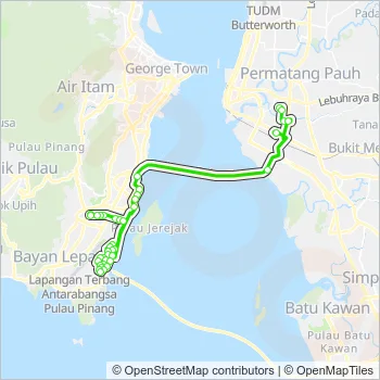 C13C Bus Line Map