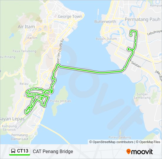 CT13  Line Map