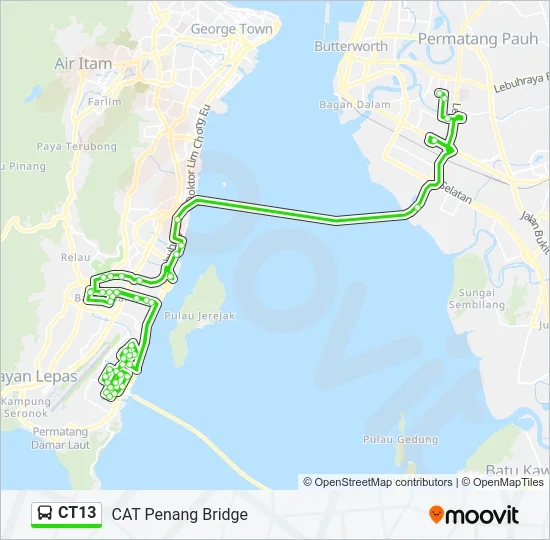 CT13  Line Map