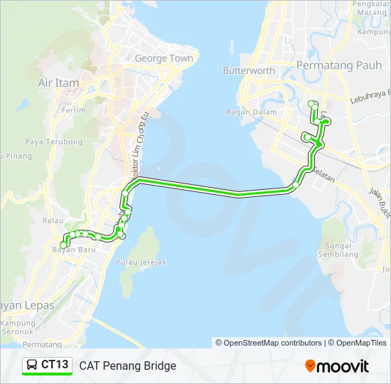 CT13  Line Map