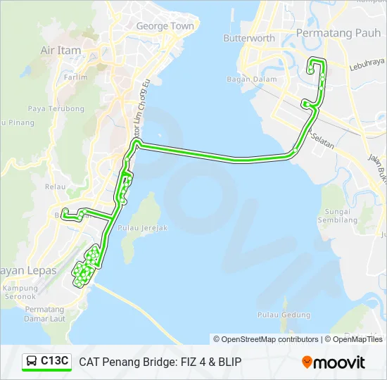 C13C  Line Map