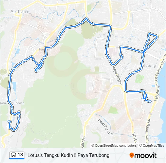 13  Line Map