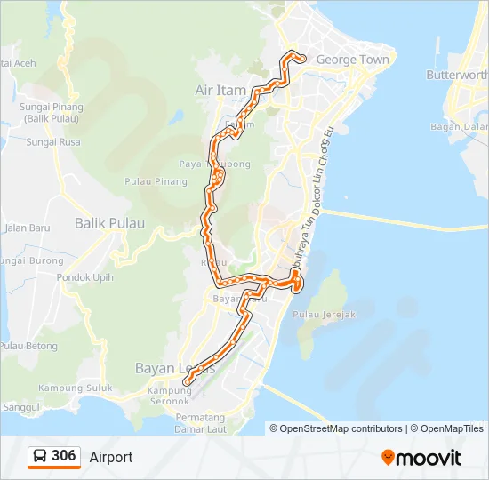 306  Line Map