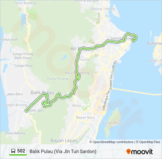 502  Line Map