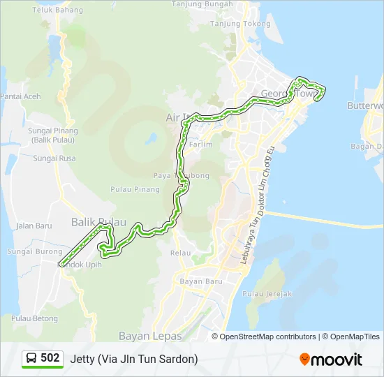 502  Line Map