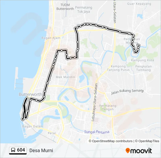 604  Line Map