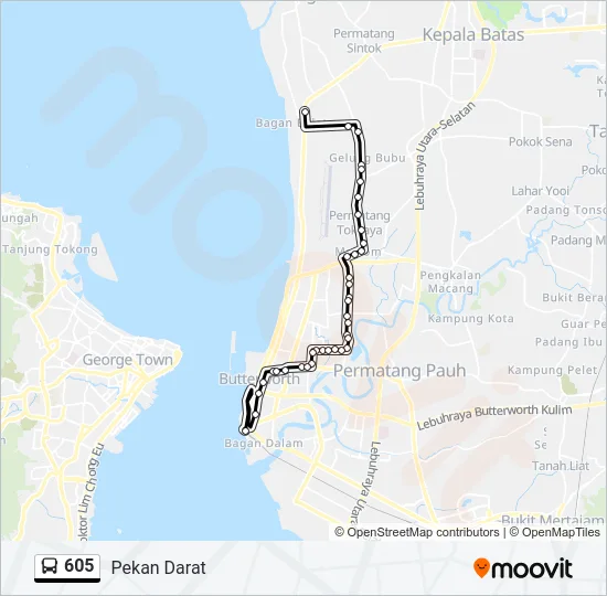 605  Line Map