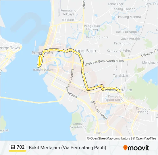 702  Line Map