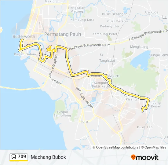 709  Line Map