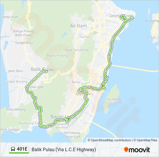 401E  Line Map