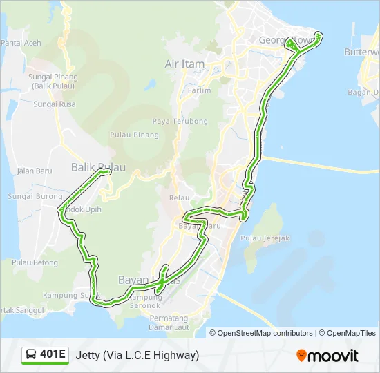 401E  Line Map