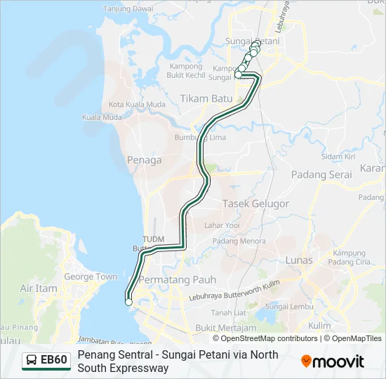 EB60  Line Map