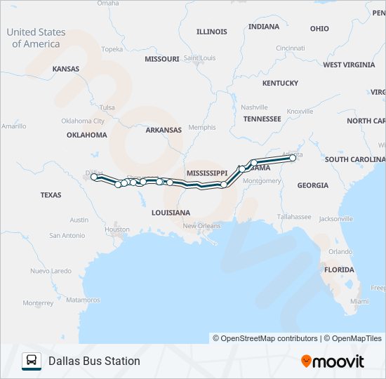 greyhound us0604 Route: Schedules, Stops & Maps - Dallas Bus Station