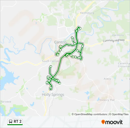 RT 2  Line Map