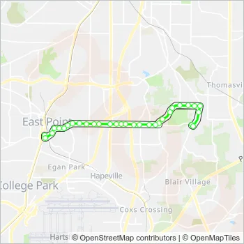 78 Route: Schedules, Stops & Maps - Browns Mill Road (Updated)