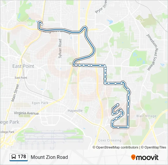 178 Route: Schedules, Stops & Maps - Lakewood Stn (Updated)