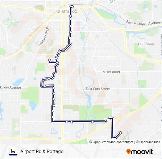 12 Route: Schedules, Stops & Maps - Airport Rd & Portage (Updated)