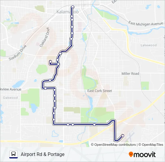 12 Bus Line Map