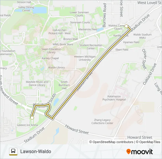 30 Bus Line Map