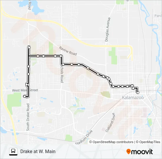 7 Bus Line Map