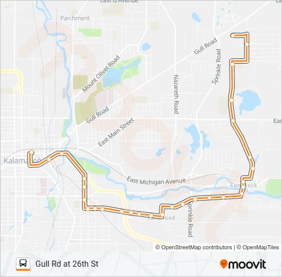 10 Bus Line Map