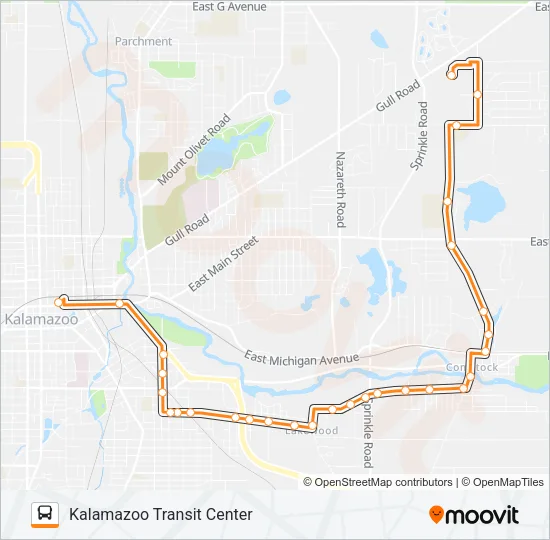 10 Bus Line Map