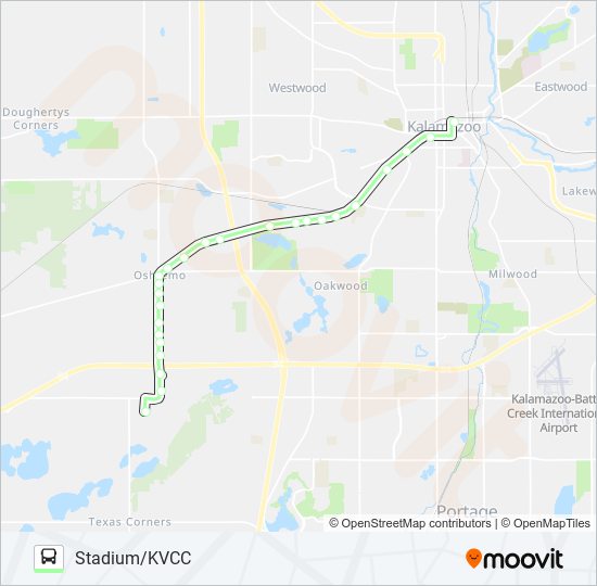 11 bus Line Map