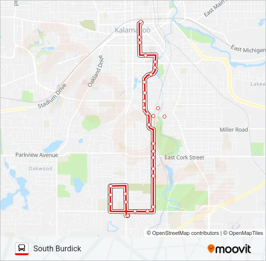 13 Bus Line Map