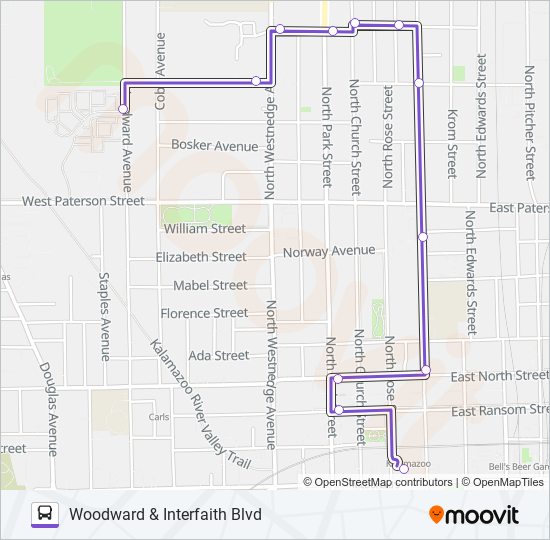 15 bus Line Map