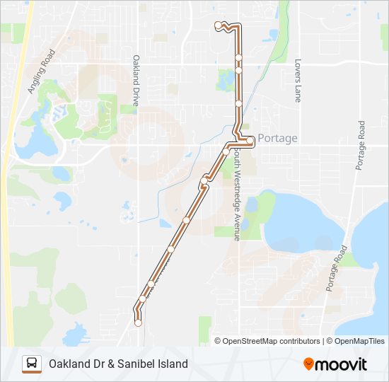 26 bus Line Map