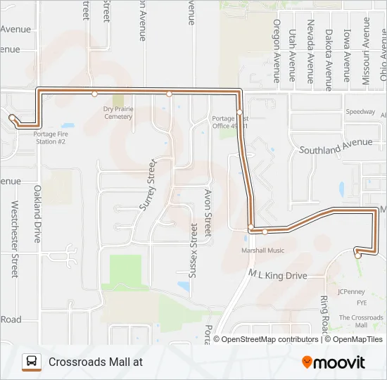 26 Bus Line Map