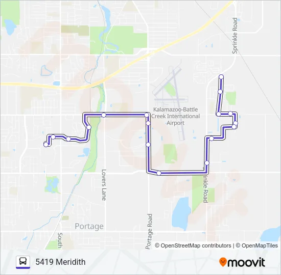 27 Bus Line Map