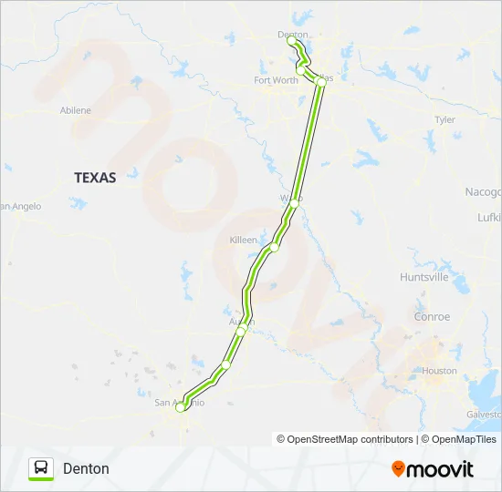 FLIXBUS 2230 Bus Line Map