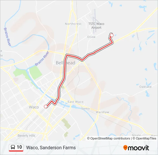 10  Line Map