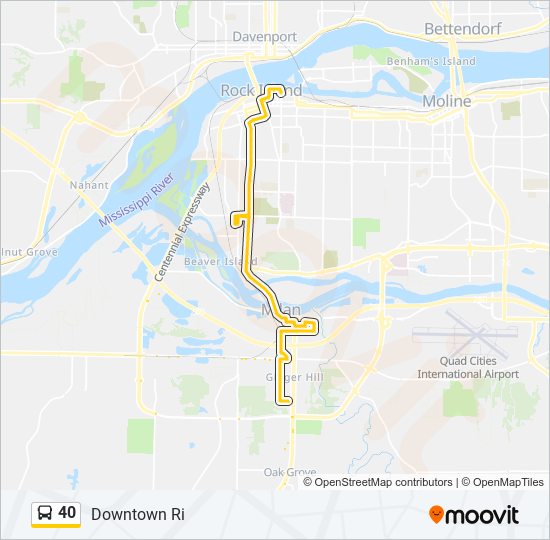 40 Telephone / Heights, METRO Bus Route