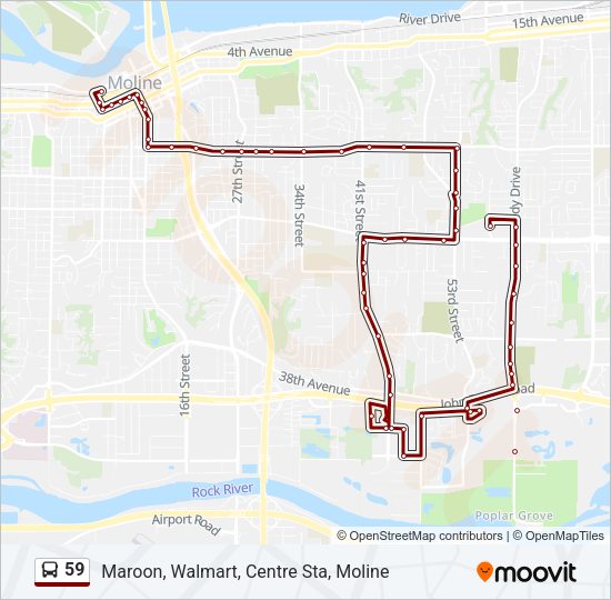 59 Bus Schedule Today 59 Route Schedules Stops Maps Centre Station Updated