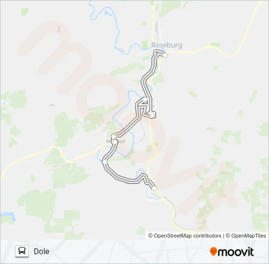 GREYLINE Bus Line Map