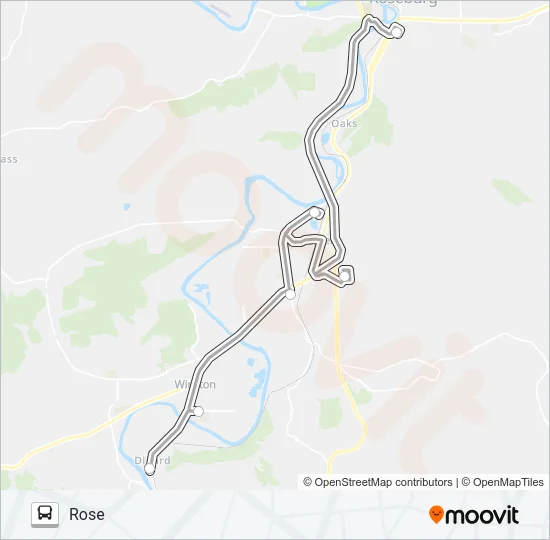 GREYLINE Bus Line Map