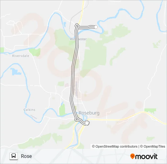 GREYLINE Bus Line Map