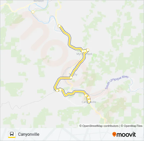 YELLOWLINE Bus Line Map