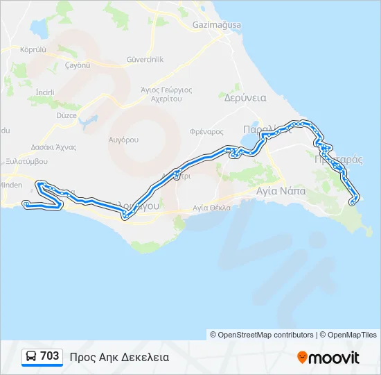 703  Line Map