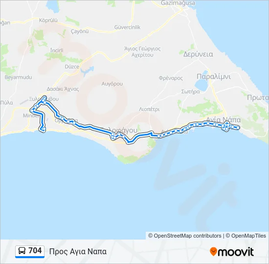 704  Line Map